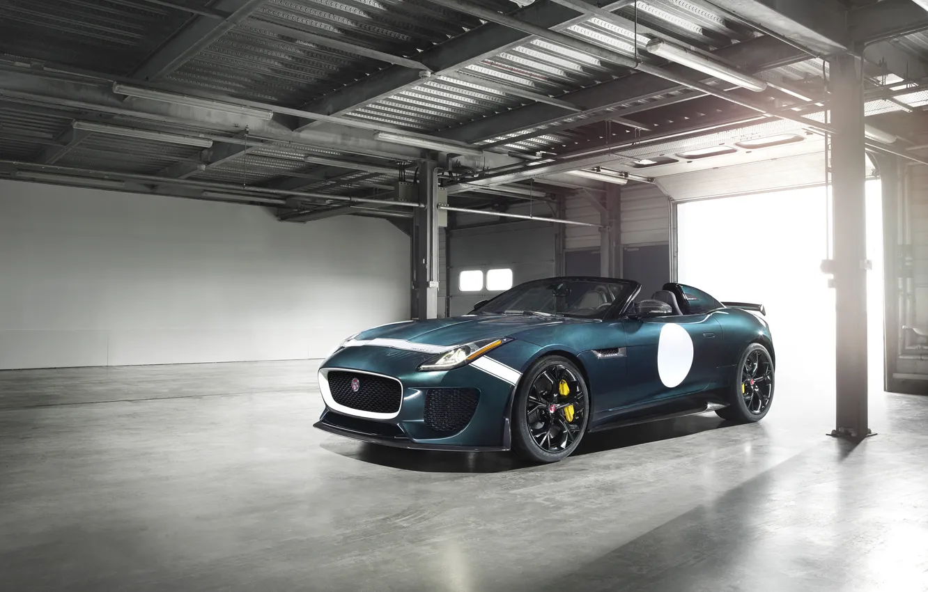 Фото обои Jaguar, F-Type, Project 7, 2015