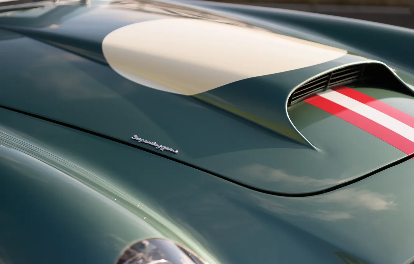 Фото обои Aston Martin, Капот, Classic, 2018, Classic car, 1958, DB4, Sports car