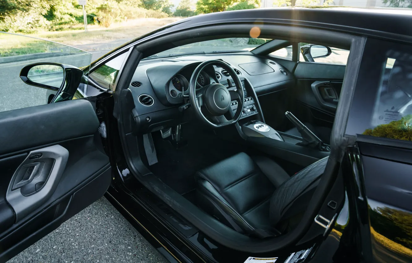 Фото обои Lamborghini, Gallardo, Lamborghini Gallardo, car interior