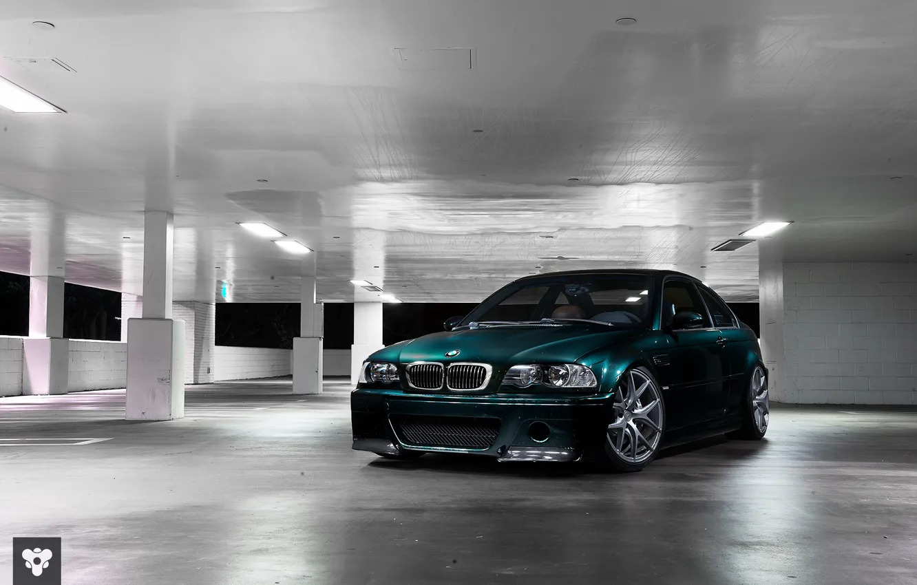 Фото обои BMW, E46, Wheels, Columns, M3