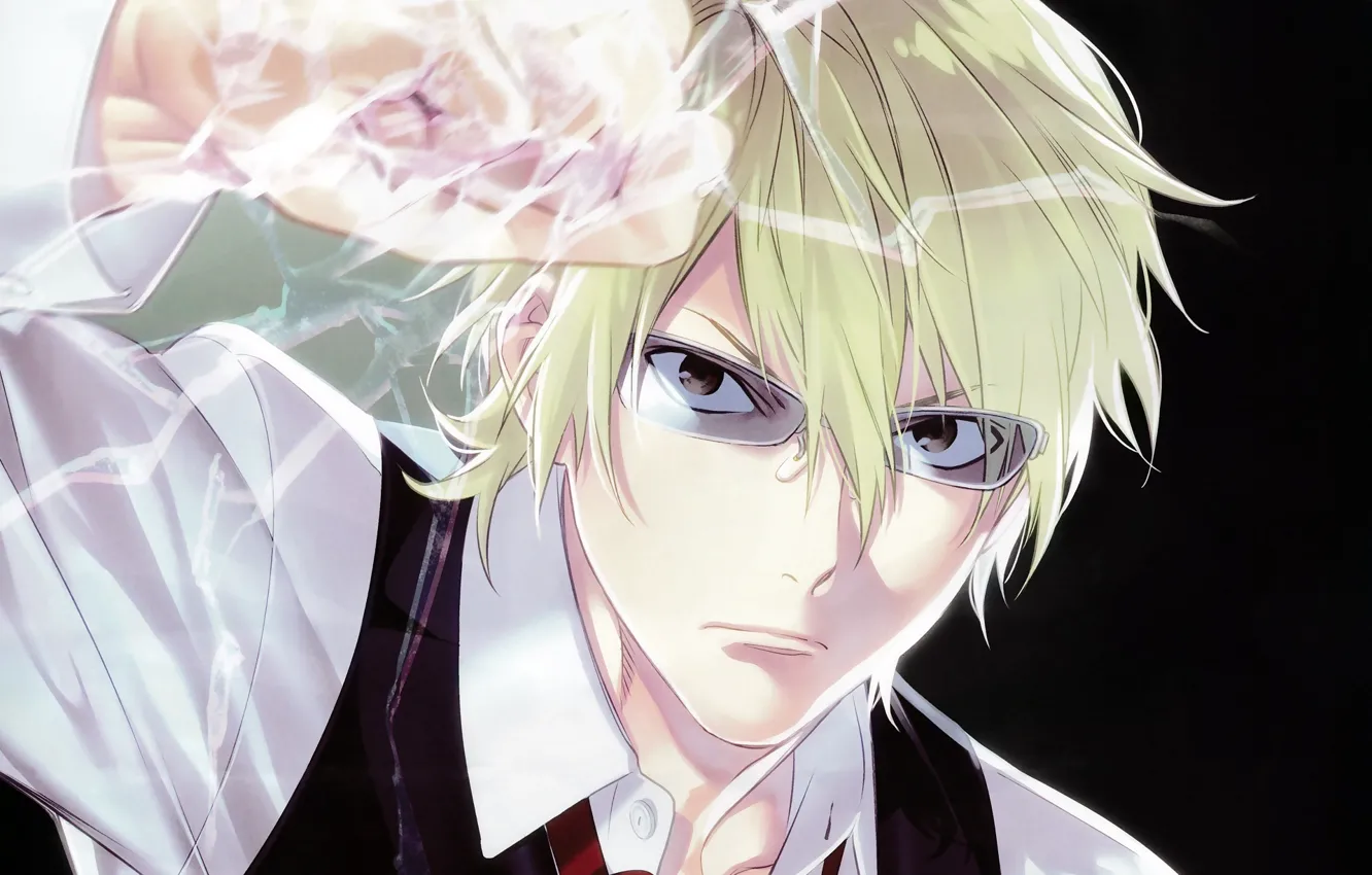 Фото обои аниме, арт, парень, Heiwajima Shizuo, Durarara!!, взглд