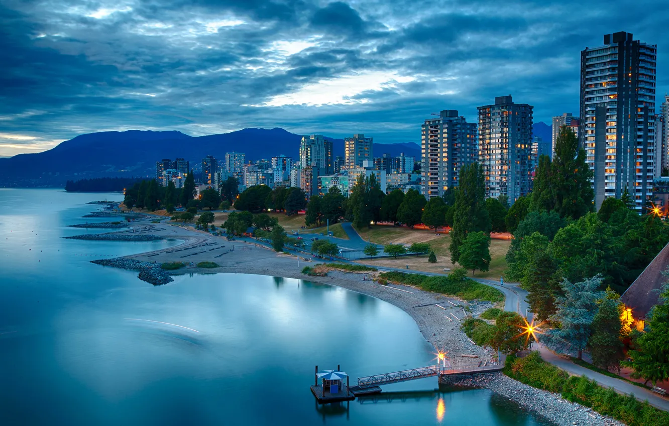 Фото обои Canada, Vancouver, West End