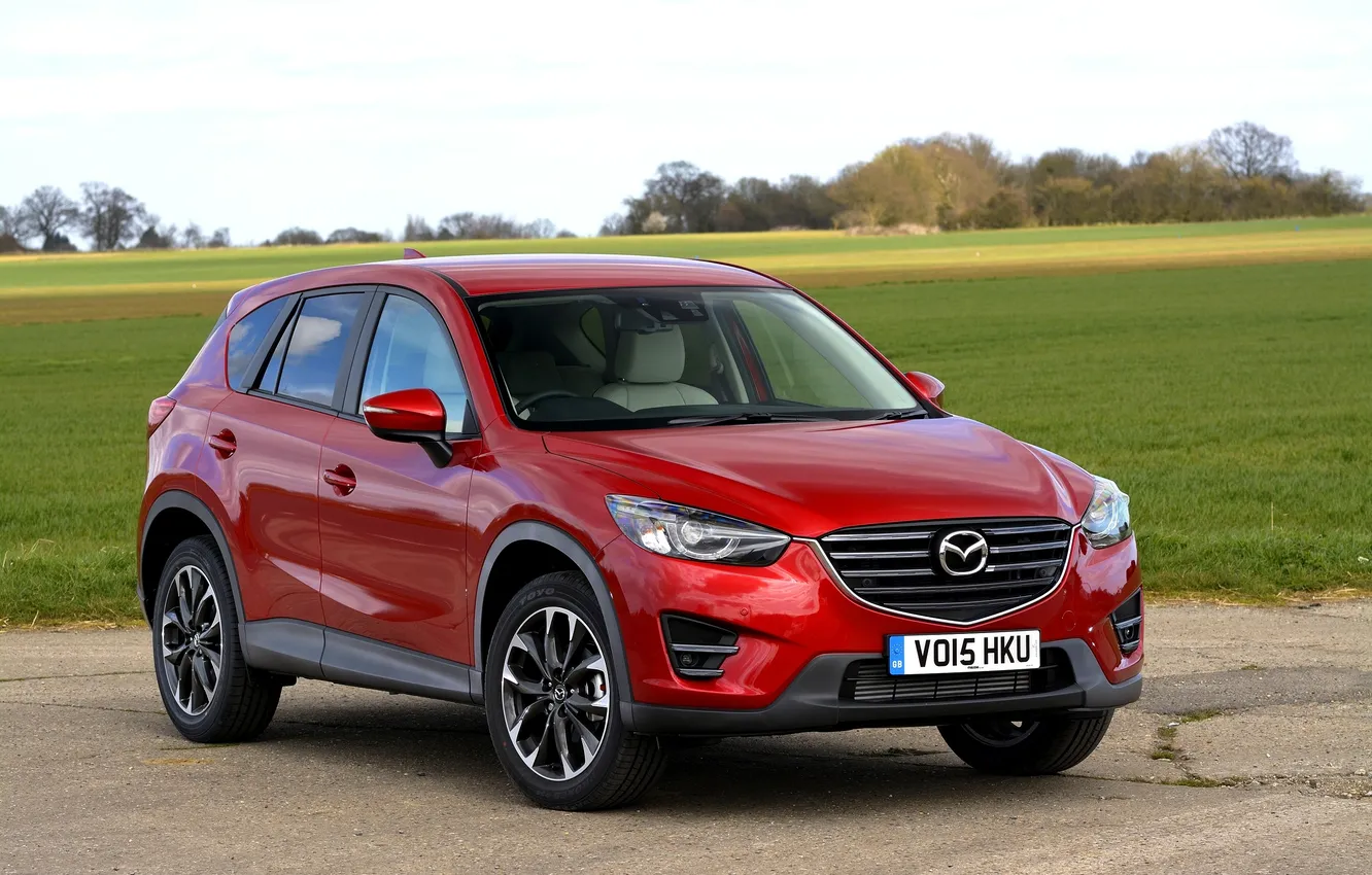 Фото обои Mazda, мазда, UK-spec, 2015, CX-5