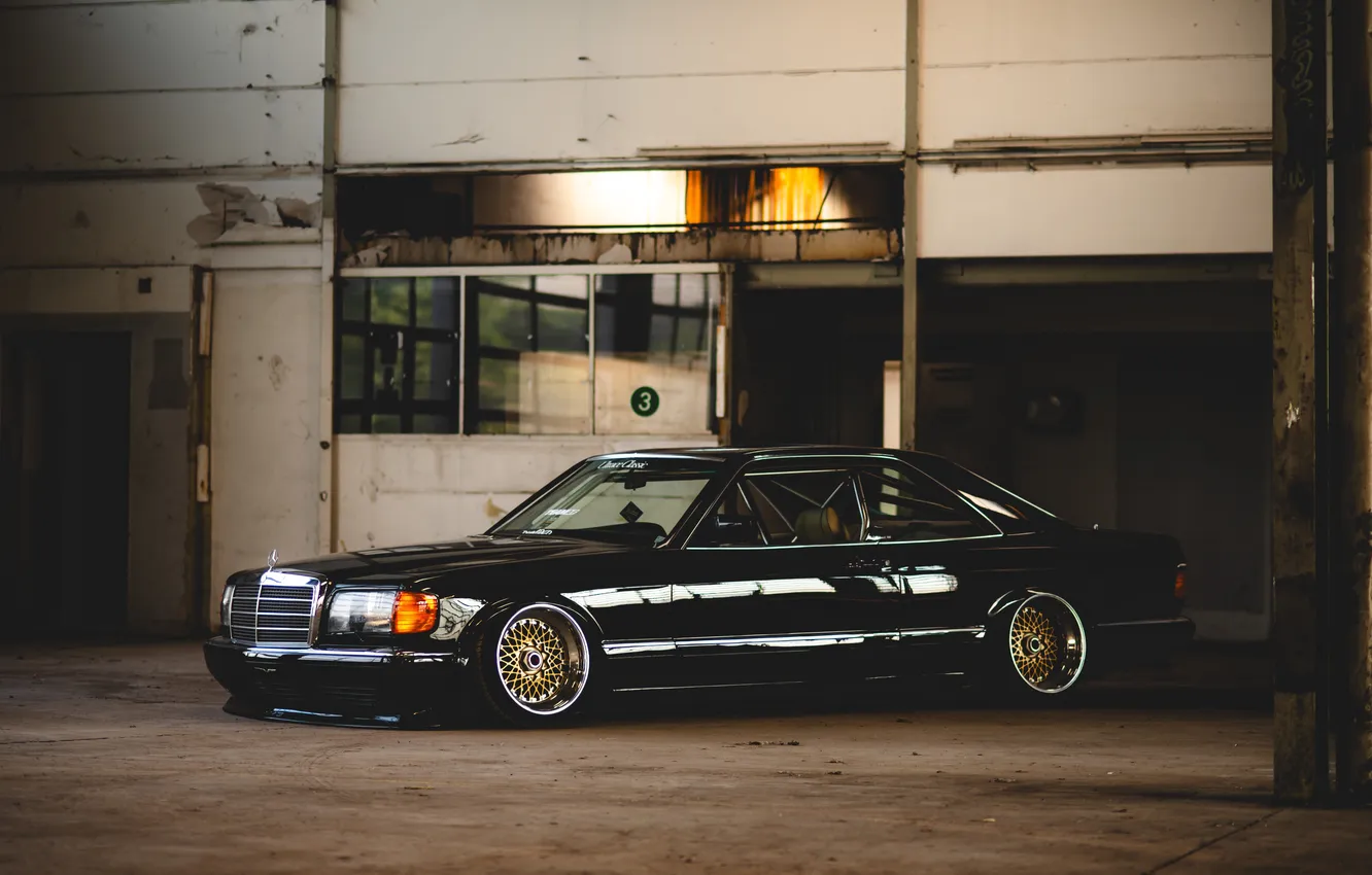Фото обои COUPE, W126, C126, 560SEC, FACELIFT