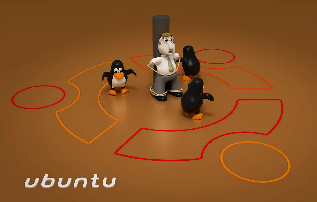 Фото обои Linux, Ubuntu, Best