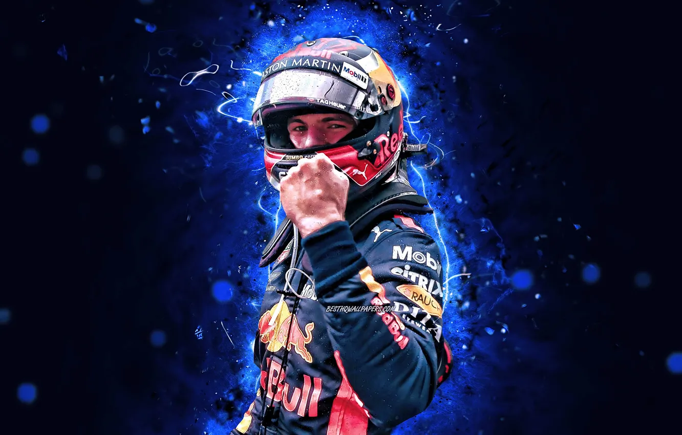 Фото обои Formula One, Max Verstappen, Red Bull Racing F1, Aston Martin Red Bull Racing, Verstappen, Red …