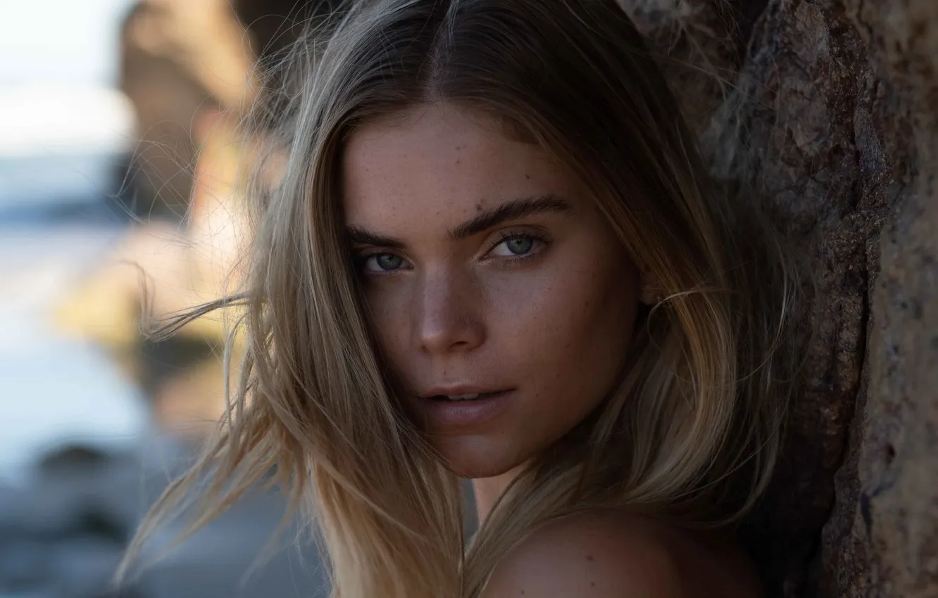 Фото обои взгляд, Cara Delevingne, Кара Делевинь, портретная съёмка