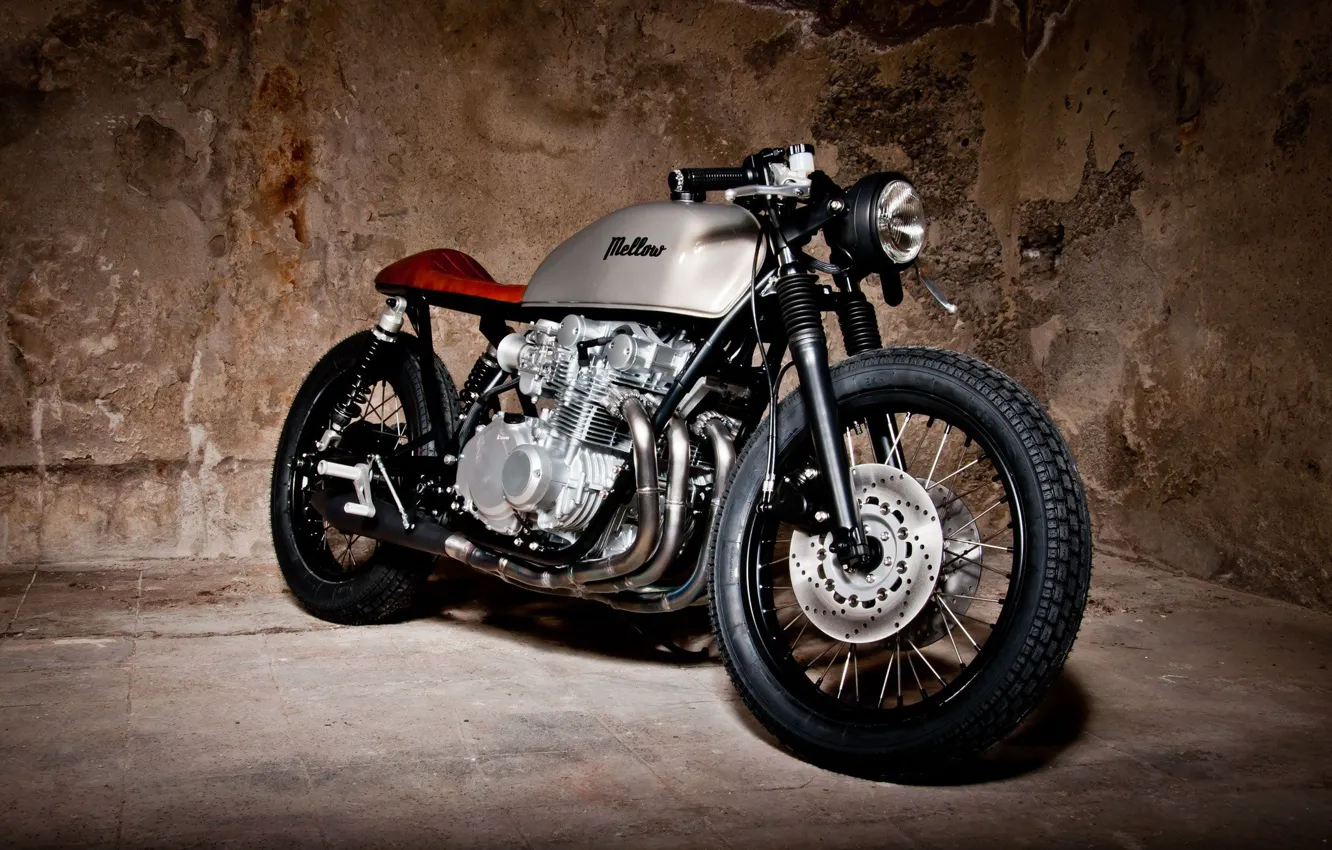 Фото обои Custom, Cafe Racer, Motocycle