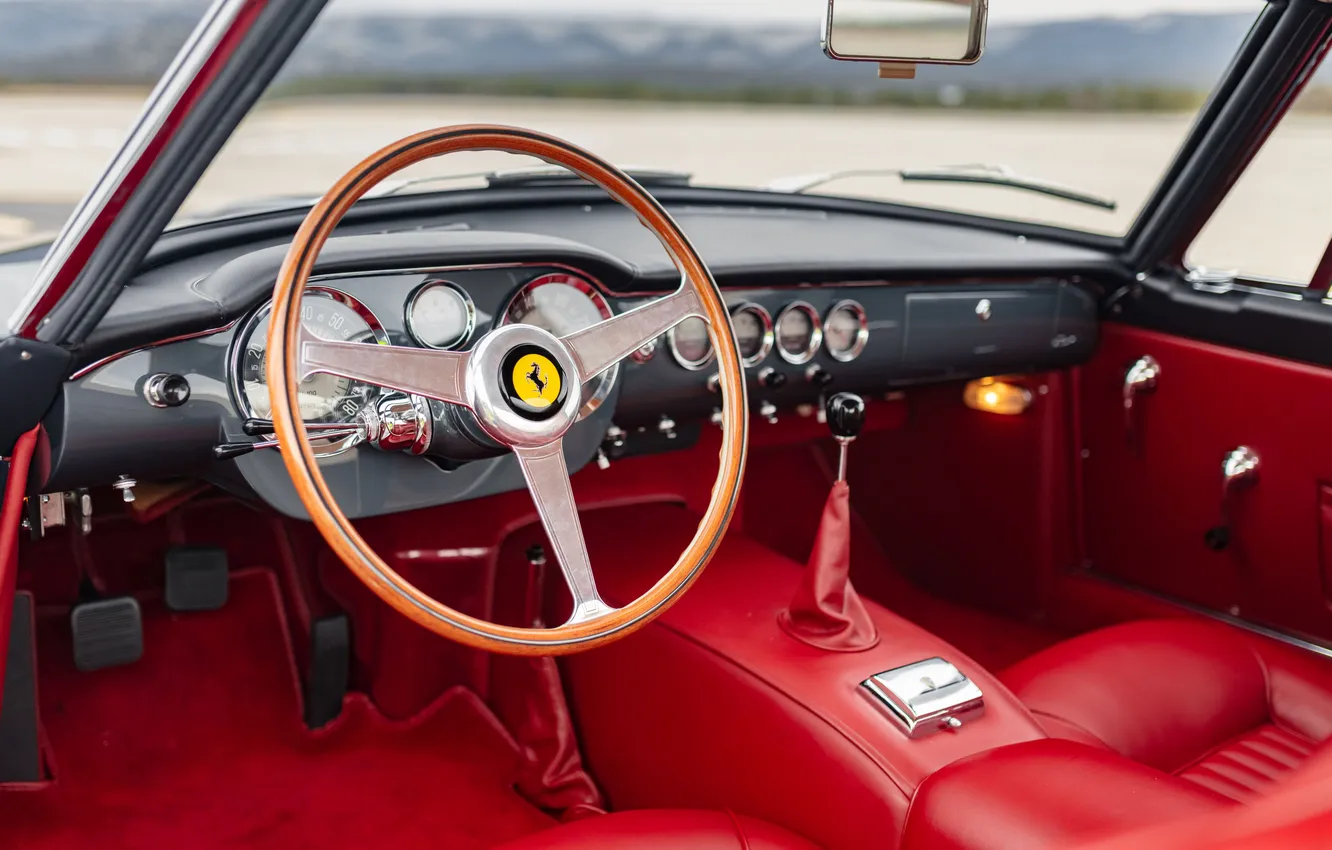 Фото обои Ferrari, 1963, 250, Ferrari 250 GT Berlinetta Passo Corto Lusso
