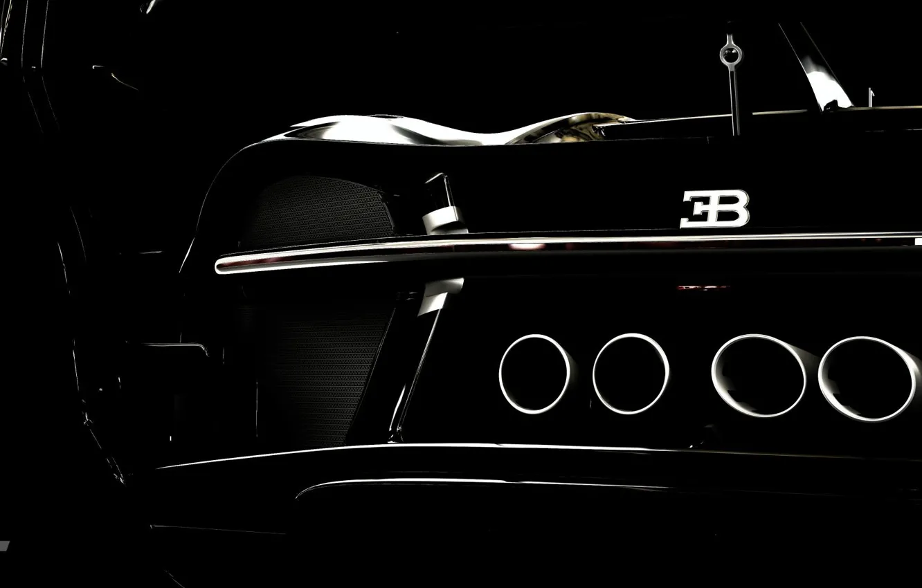Фото обои Bugatti, Vision, Gran Turismo Sport