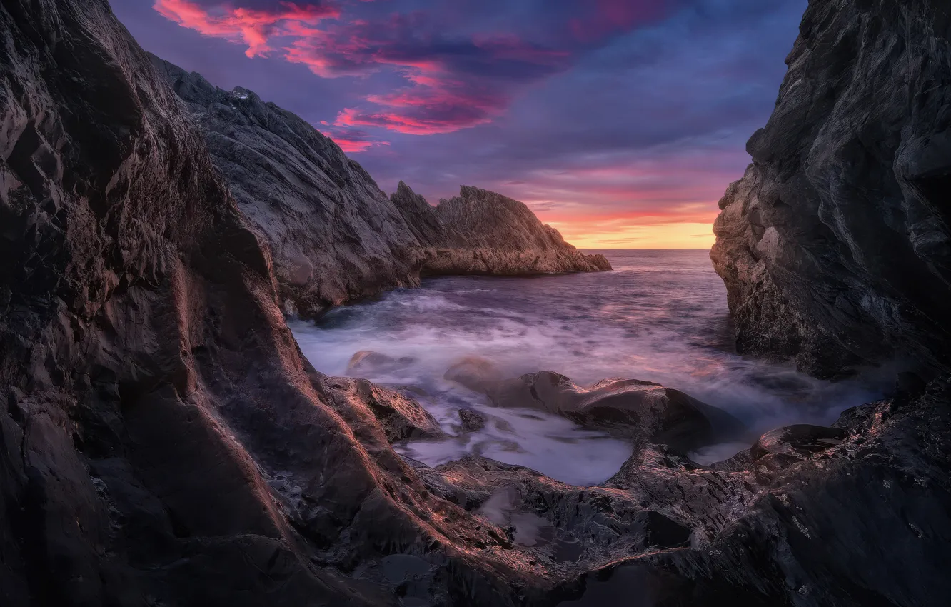 Фото обои nature, rocks, horizon