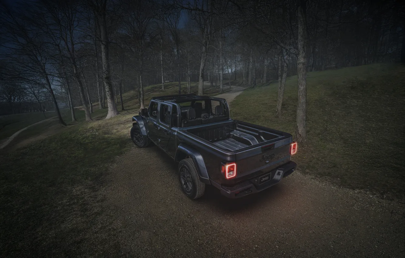 Фото обои Gladiator, Jeep, 2025, Dark Sky, Jeep Gladiator