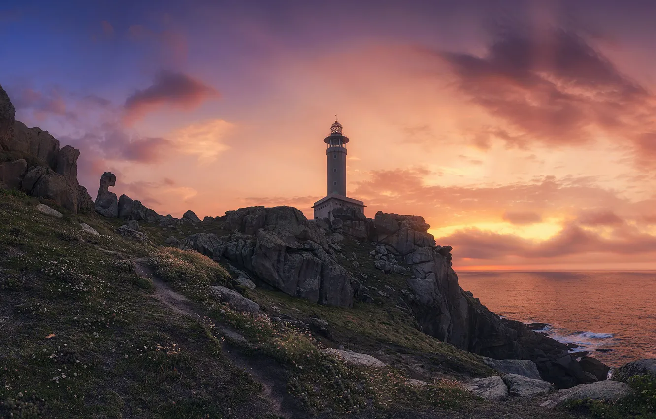 Фото обои Galicia, Punta Nariga, Malpica de Bergantiños, Barizo