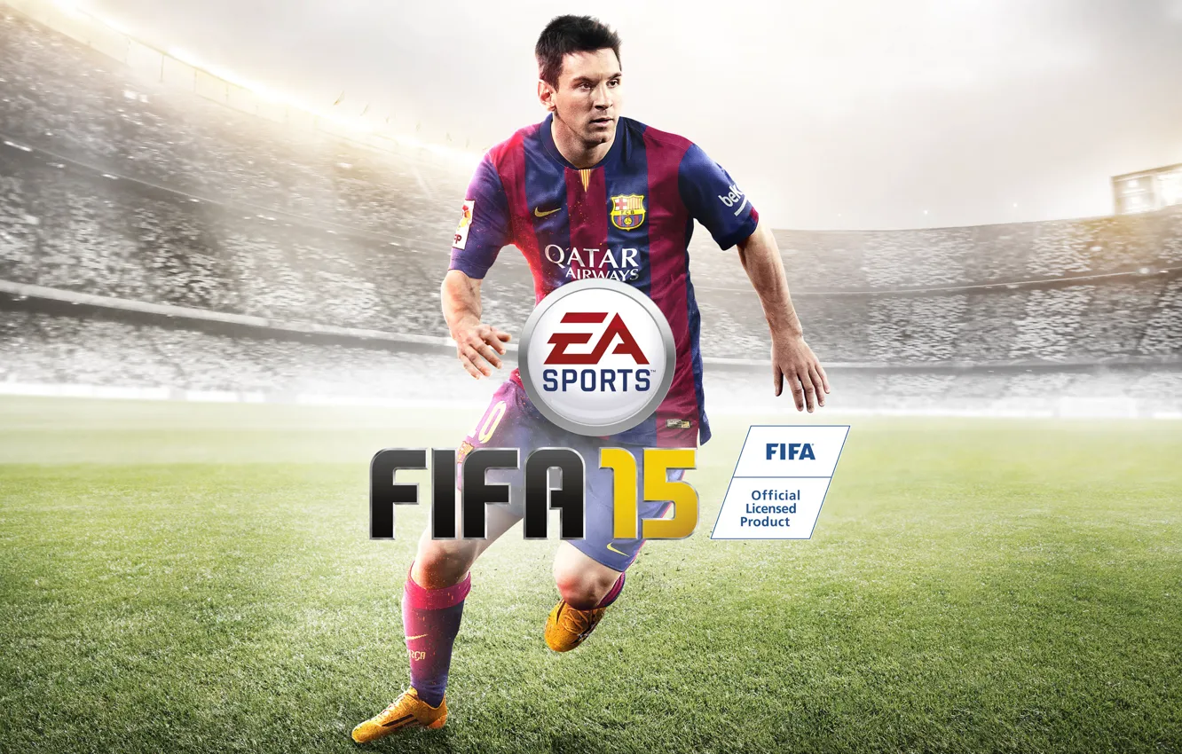 Фото обои Game, EA Sports, Lionel Andrés Messi, Fifa 15, Лионель Андрес Месси