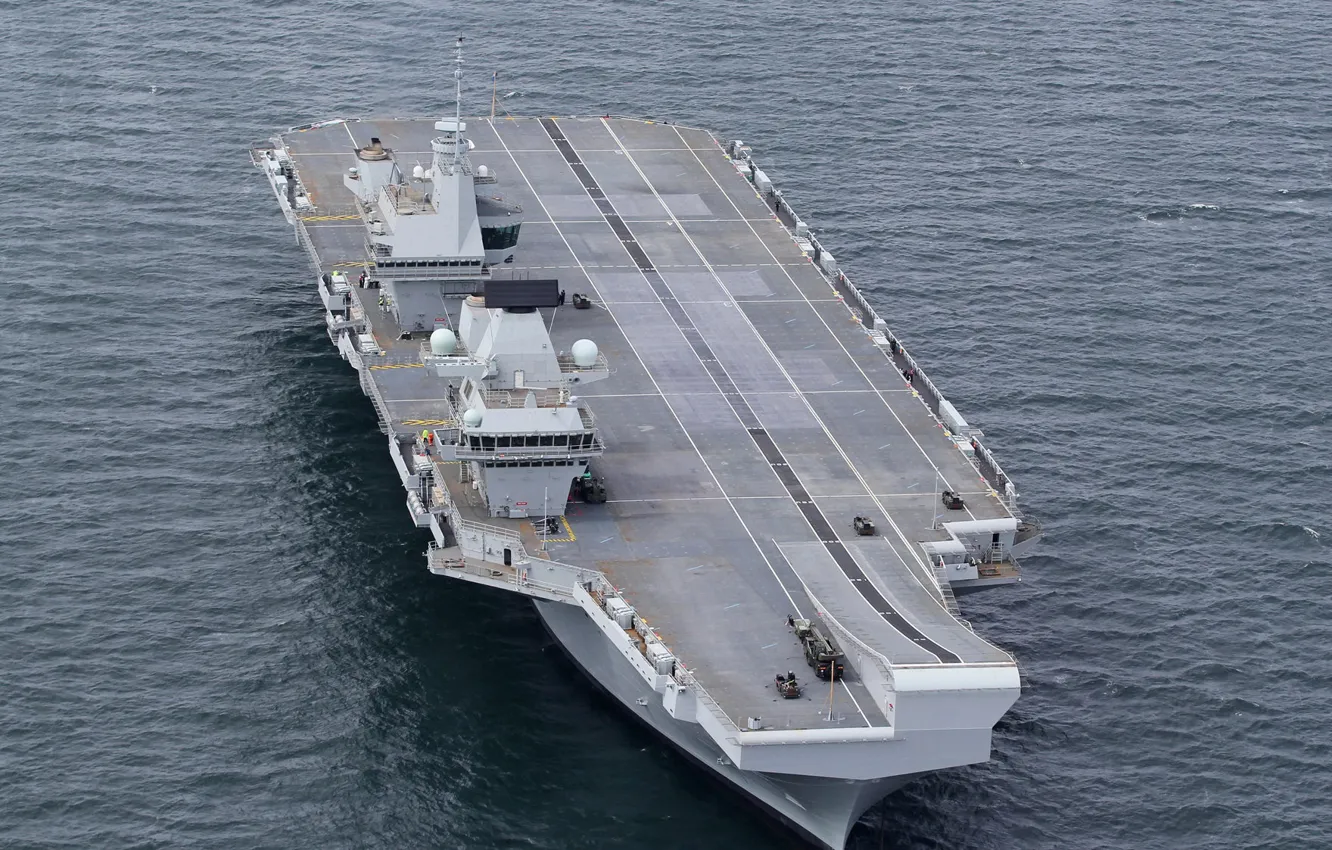 Фото обои армия, флот, HMS Queen Elizabeth
