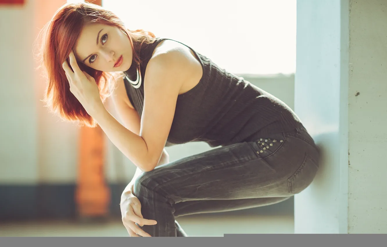 Фото обои Light, Model, Urban, View, Jean, Fashion, Portrait, Natural
