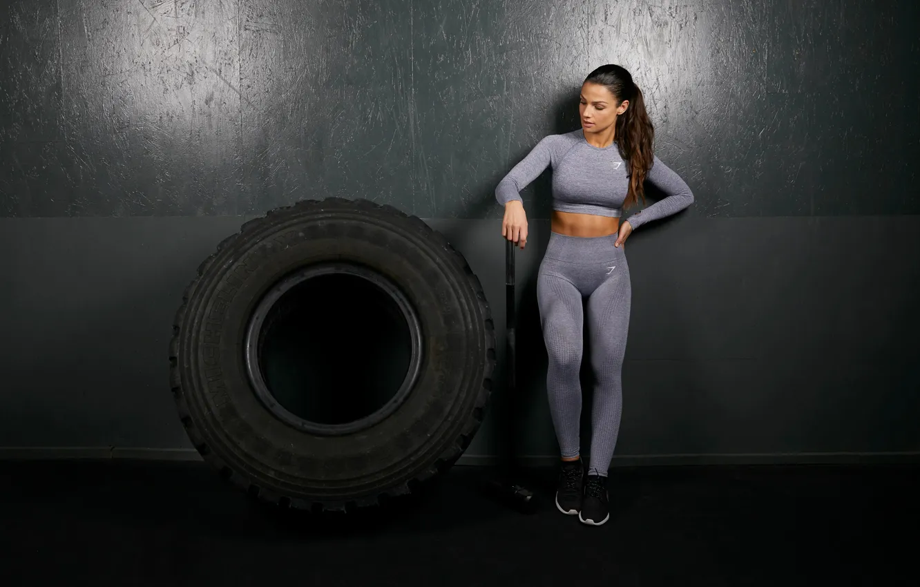 Фото обои gym, leggings, buttock, woman fitness, activewear, woman exercises, woman streching, woman workout