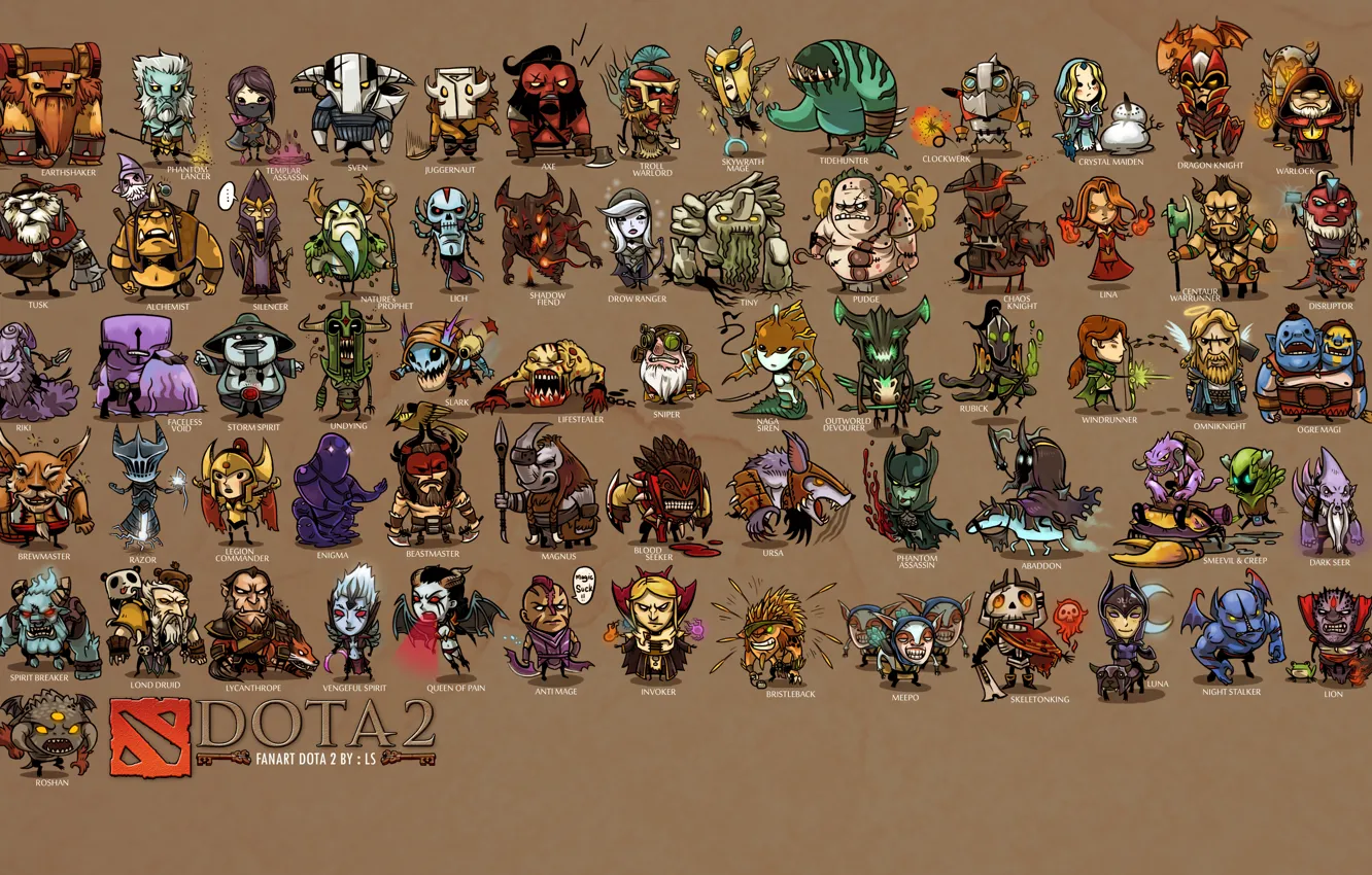 Characters of dota 2 фото 117