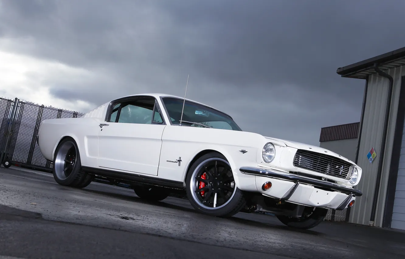 Фото обои Mustang, Ford, 1965, Fastback, Wheels, RB3C, Forgeline