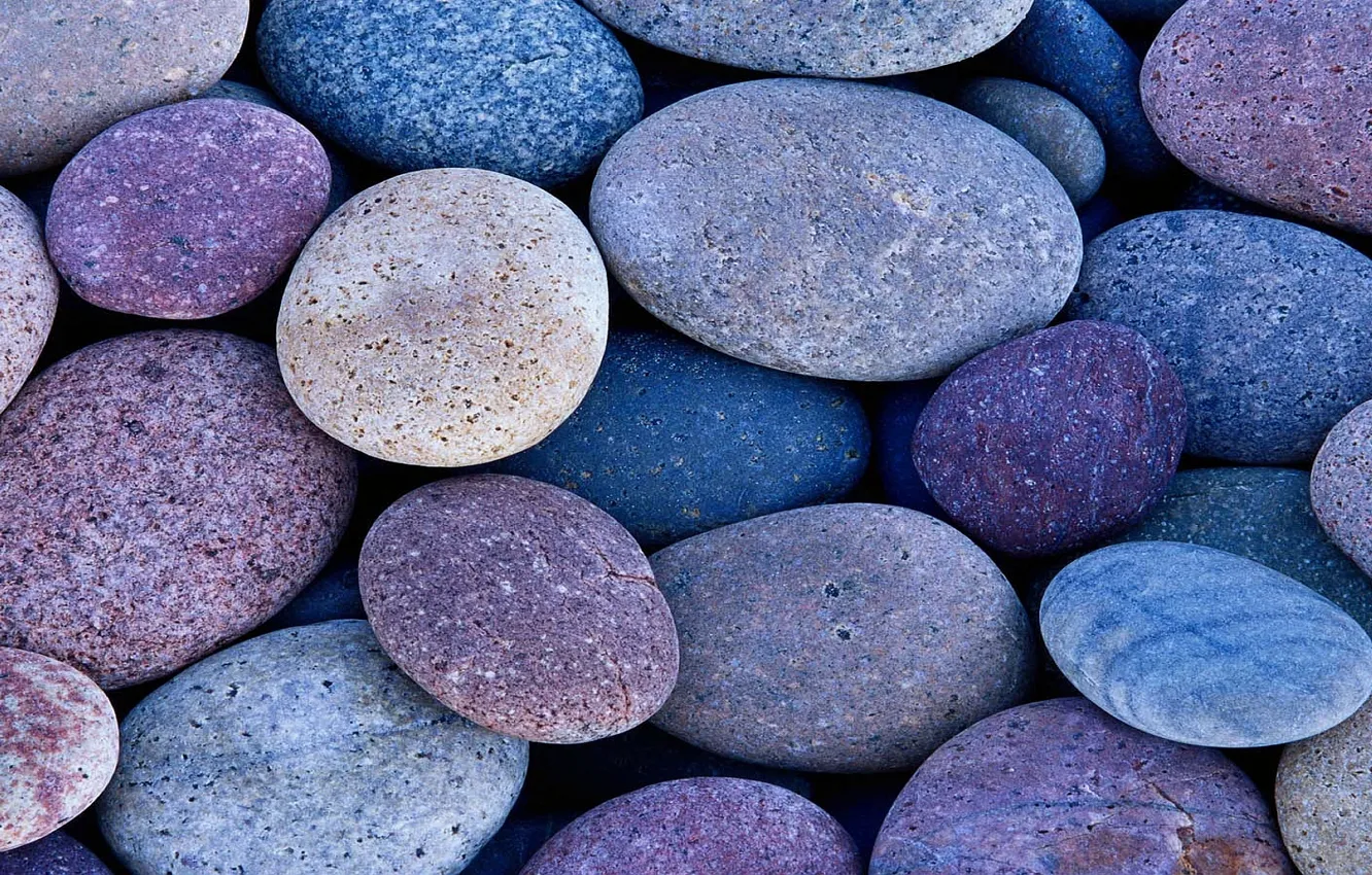 Фото обои галька, камни, морской берег