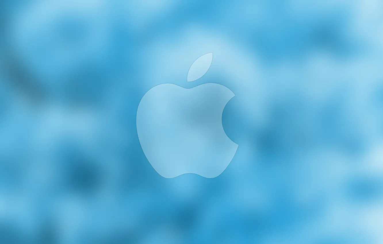 Фото обои Apple, iPhone, Logo, Color, iOS, iMac, Retina, Blurred