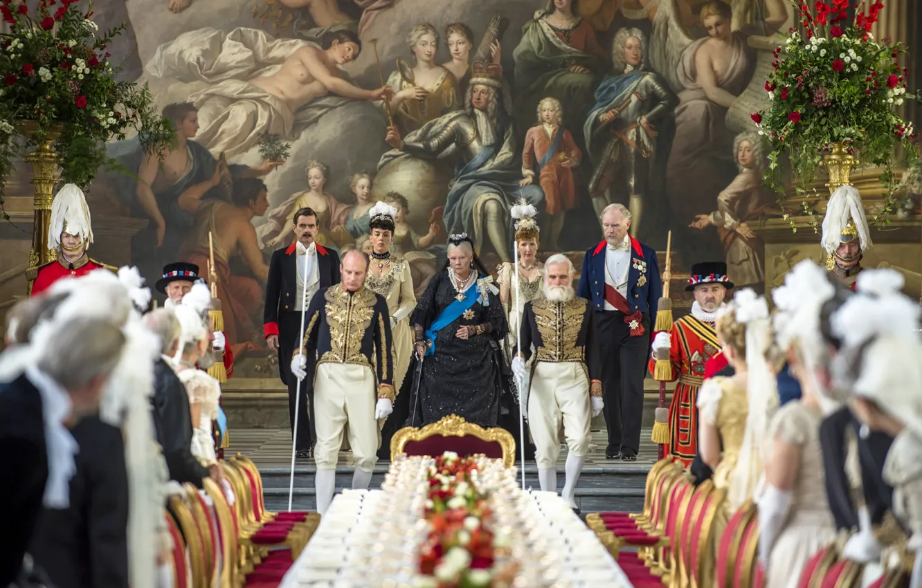 Фото обои cinema, movie, queen, film, Judi Dench, Victoria and Abdul
