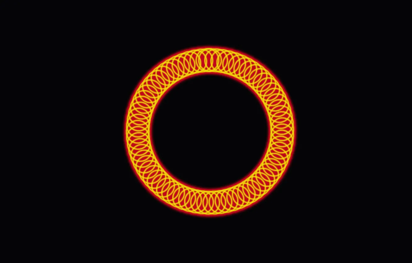 Фото обои круг, текстура, кольцо