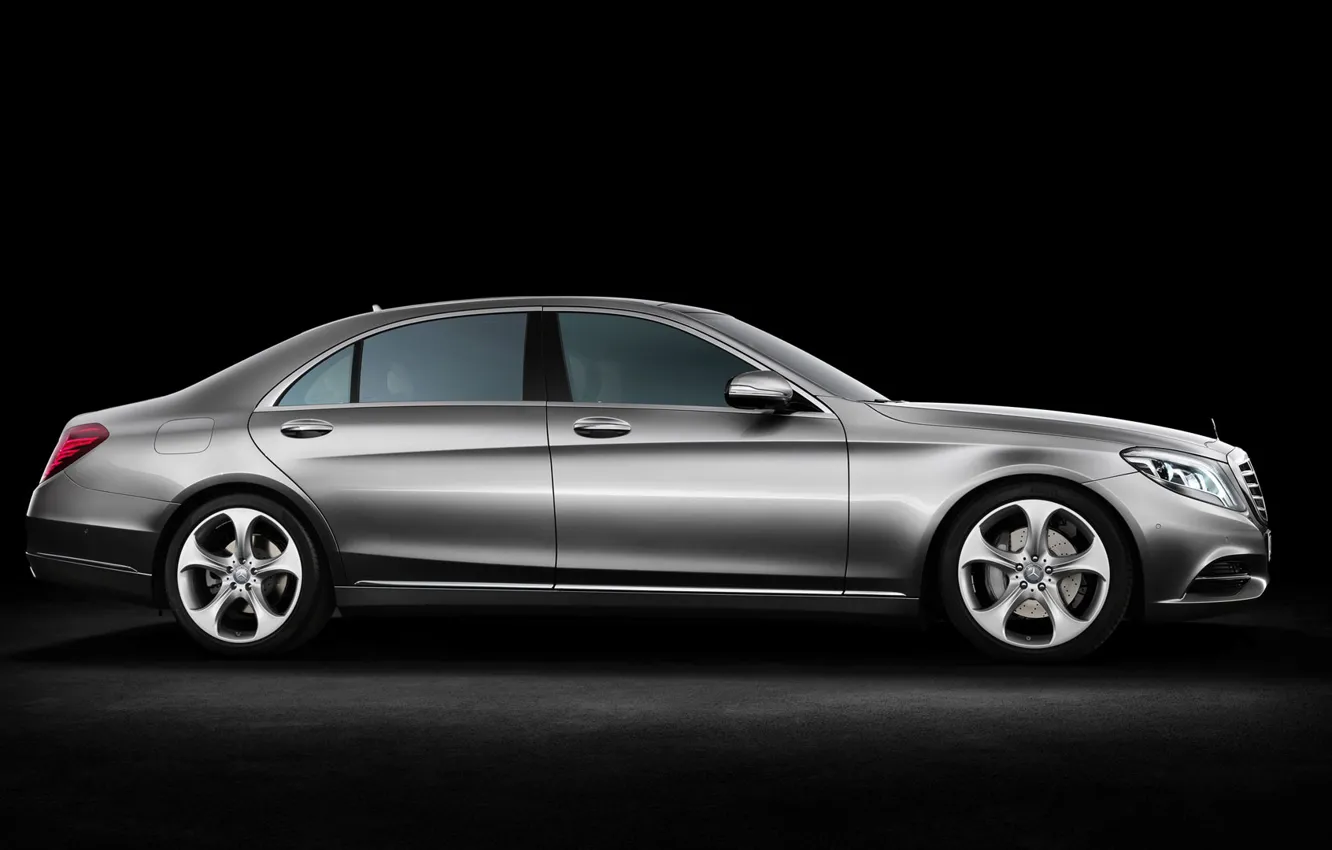 Фото обои седан, Mercedes Benz, S Class