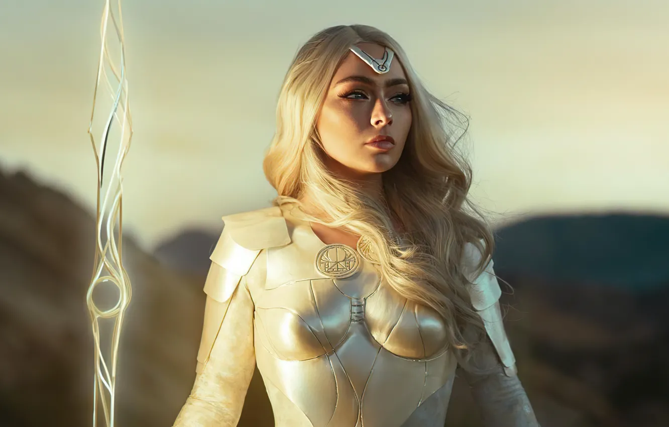 Фото обои Cosplay, Eternals, коспей, Вечные, Thena, Тена