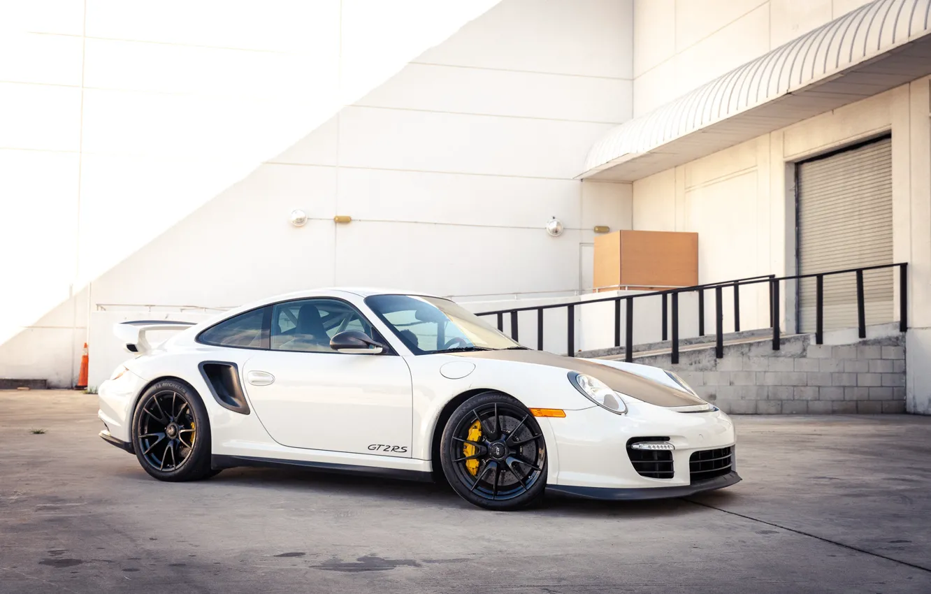 Фото обои 2011, Суперкар, Спортивный, Каркас безопасности, Porsche 911 GT2RS, Облегченный автомобиль