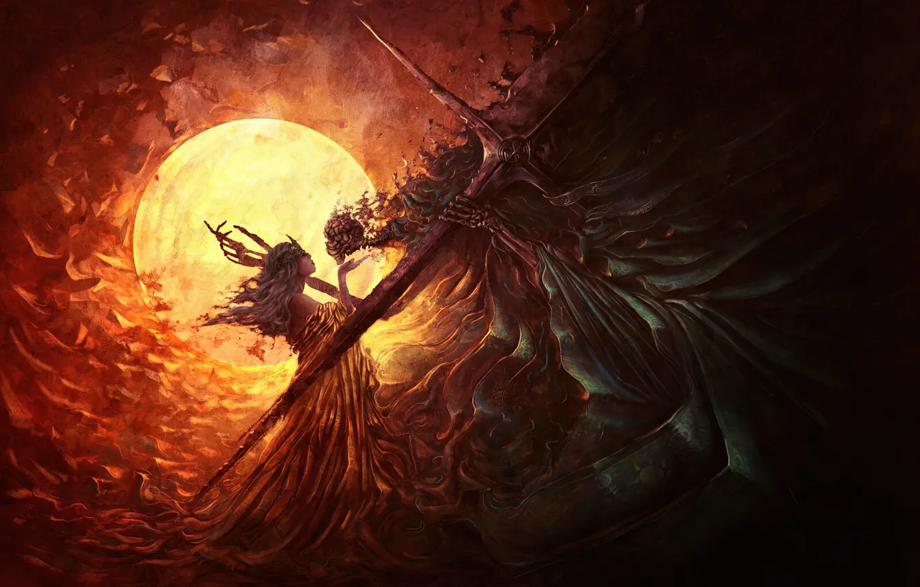 Фото обои Concept, fanart, dark souls, bloodborne, Anato Finnstark, So frail