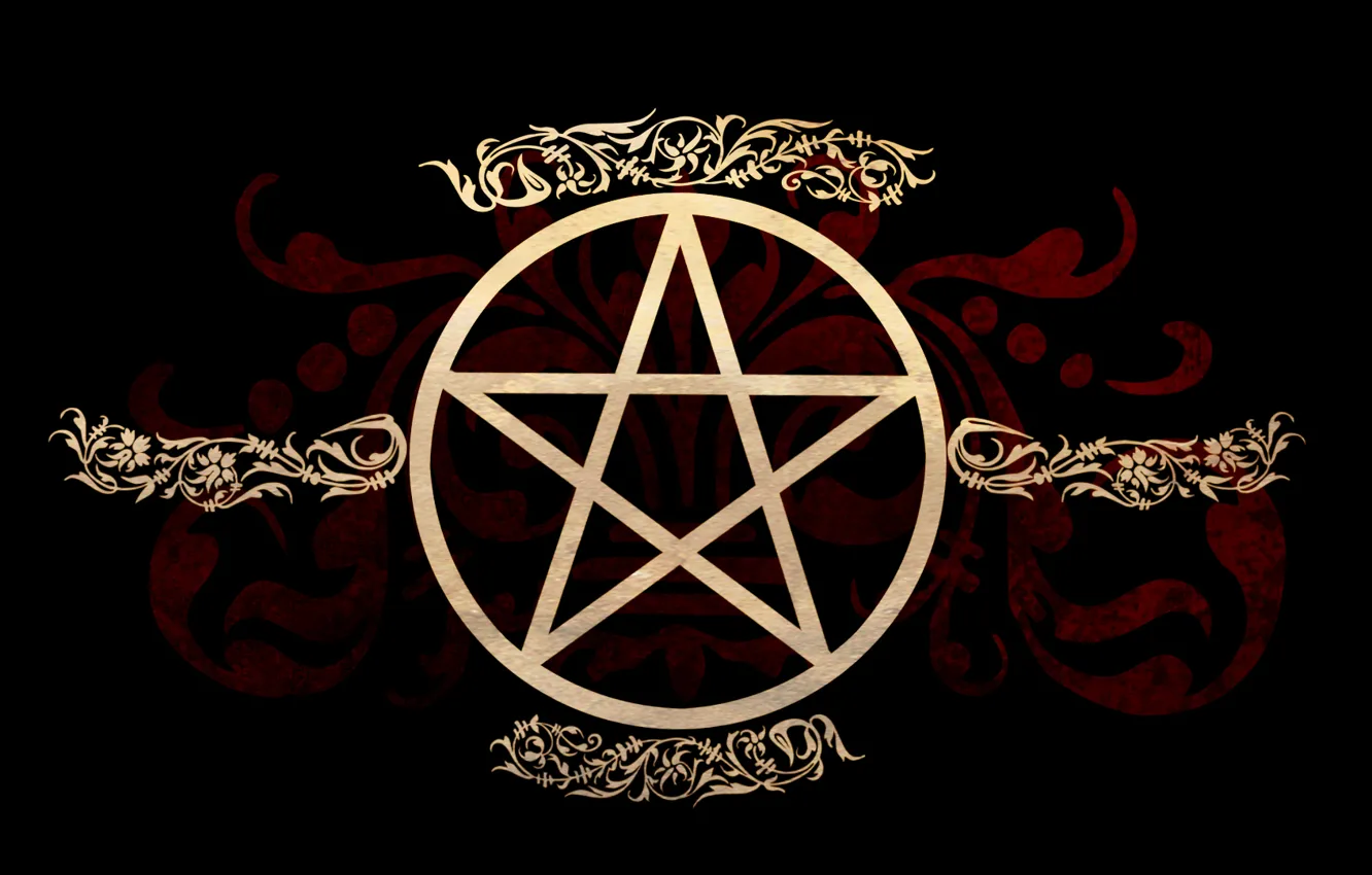 Фото обои symbol, witch, occult, pagan