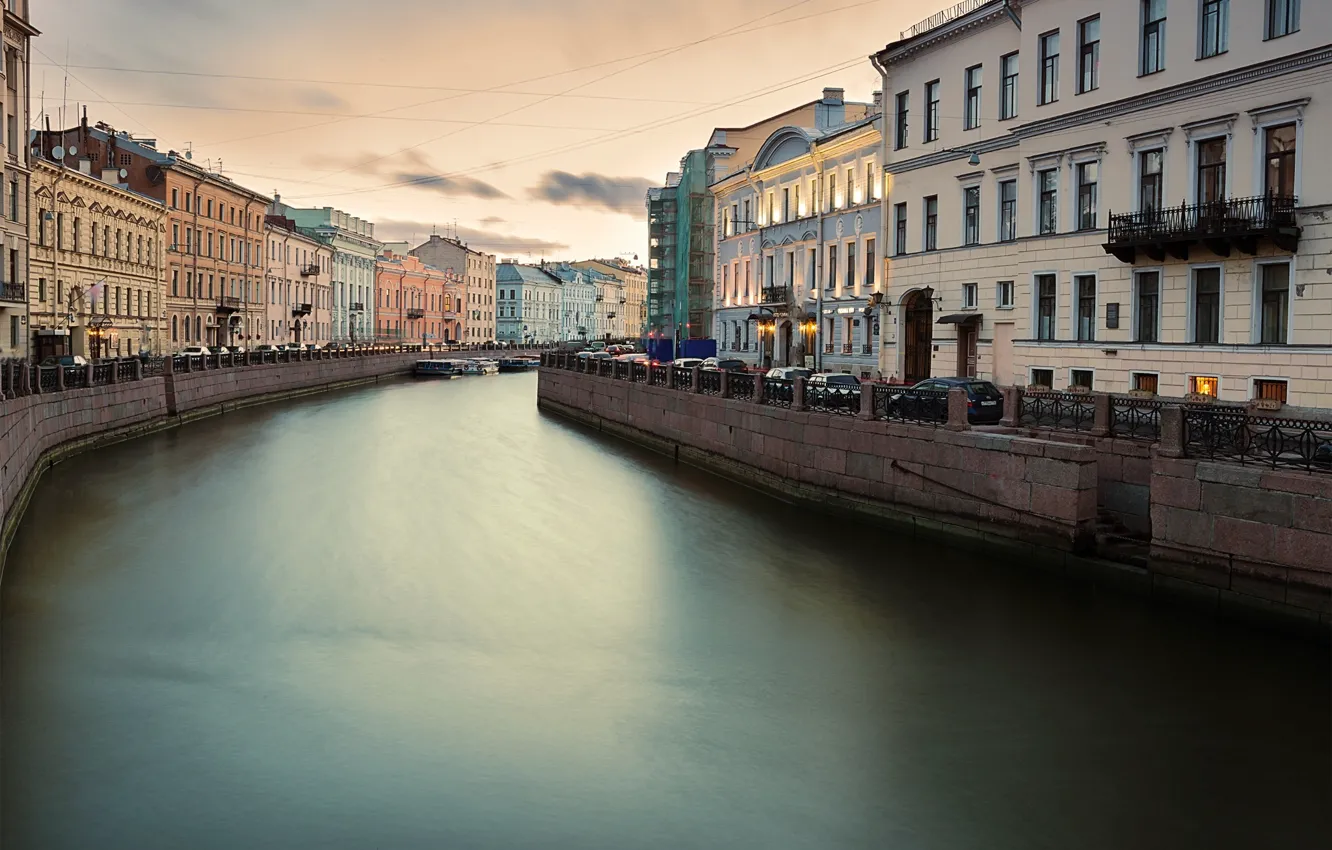 Фото обои река, Санкт-Петербург, россия, питер, спб, фонтанка