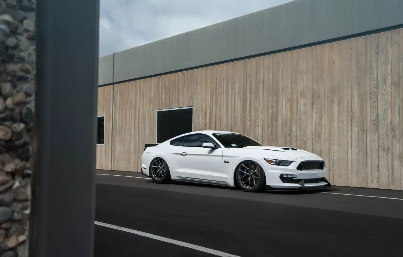 Фото обои Mustang, Ford, Vorsteiner, Project, Tires, Accuair, Toyo
