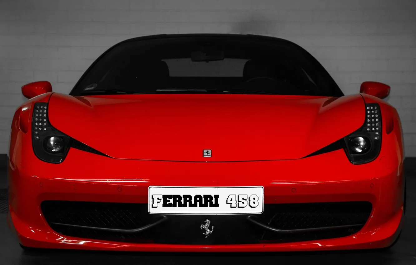 Фото обои red, supercar, 458, Italy, ferrari 458 italia