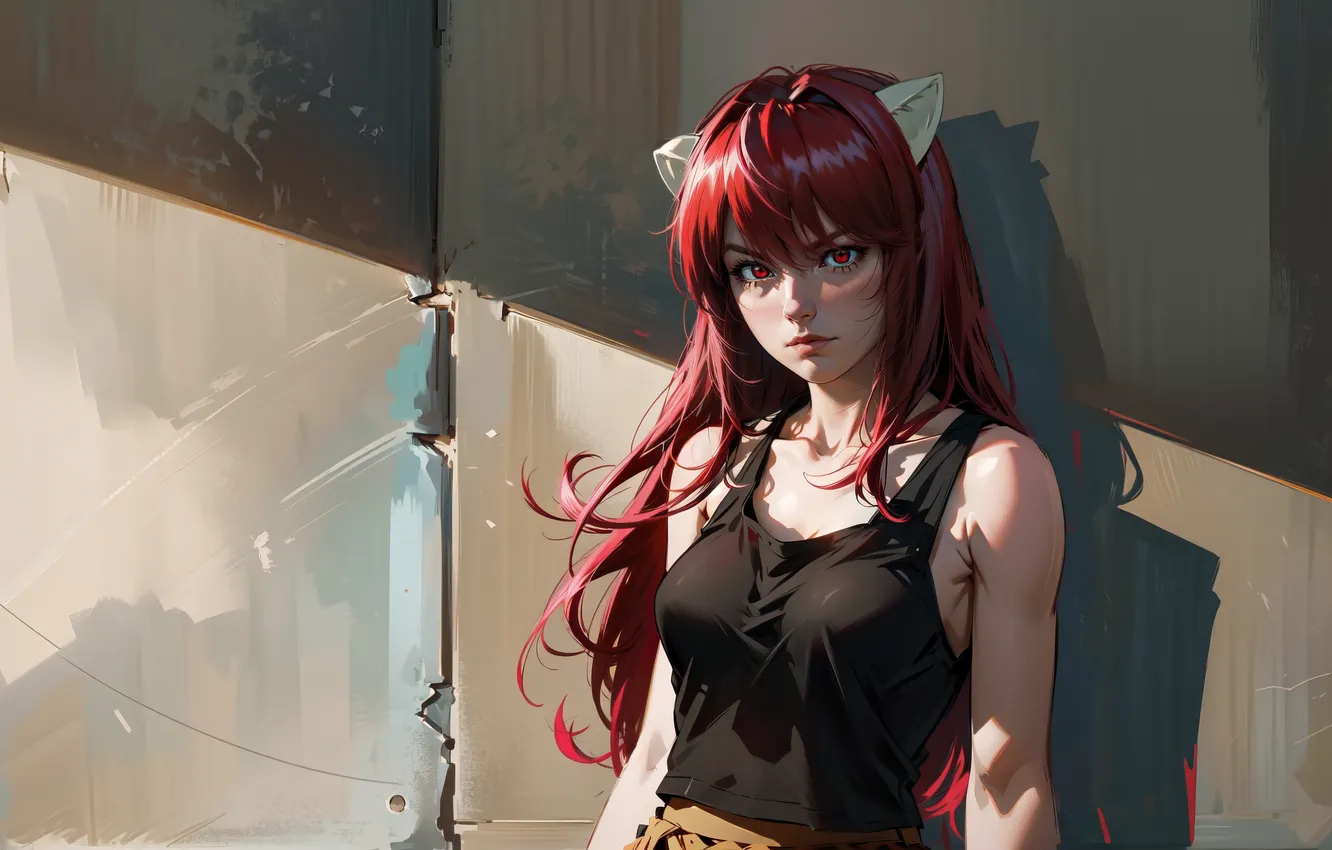 Фото обои wallpaper, Elfen Lied, Anime, Lucy