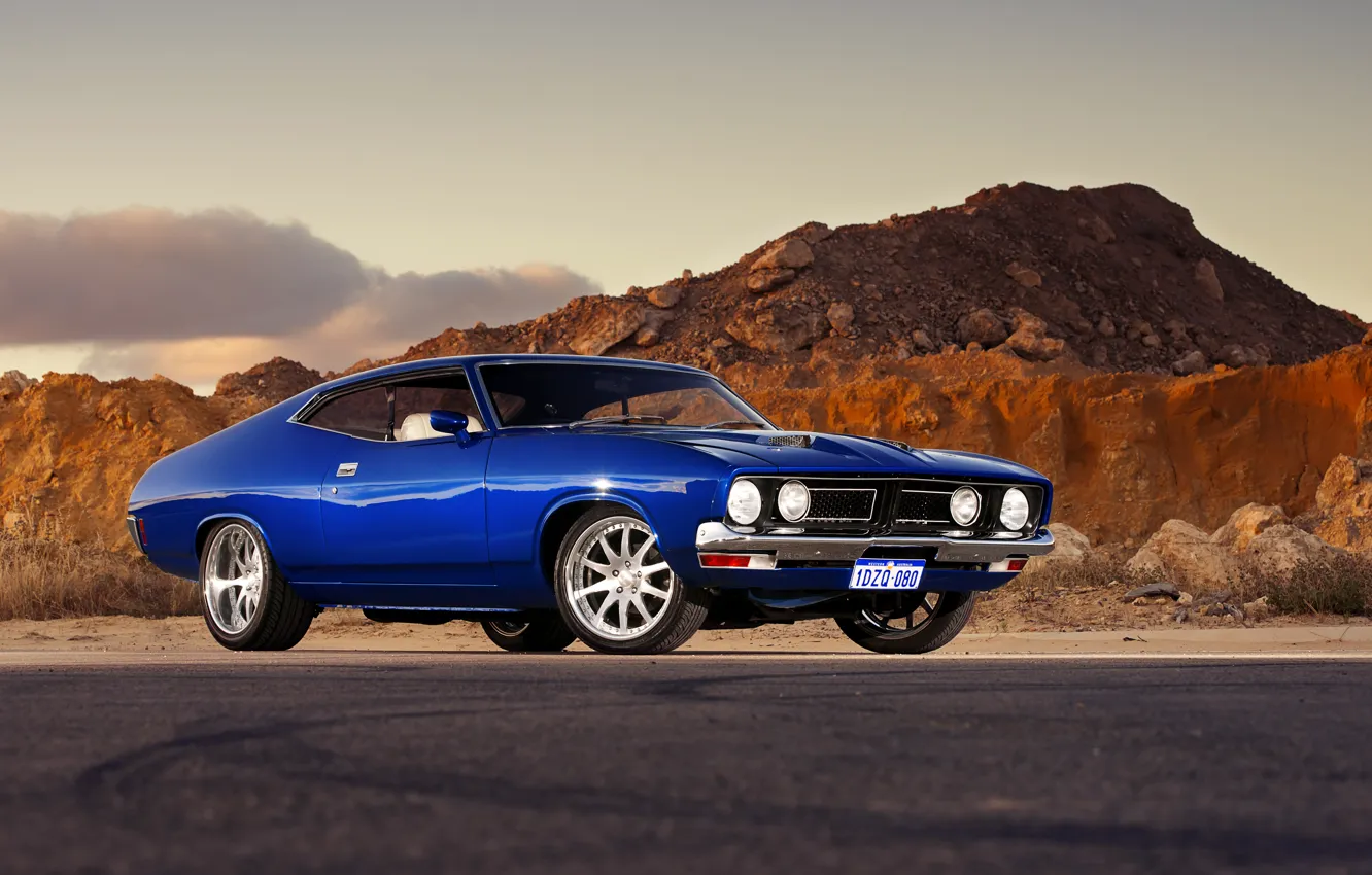 Фото обои форд, muscle car, автообои, hq wallpaper, Ford Falcon GT