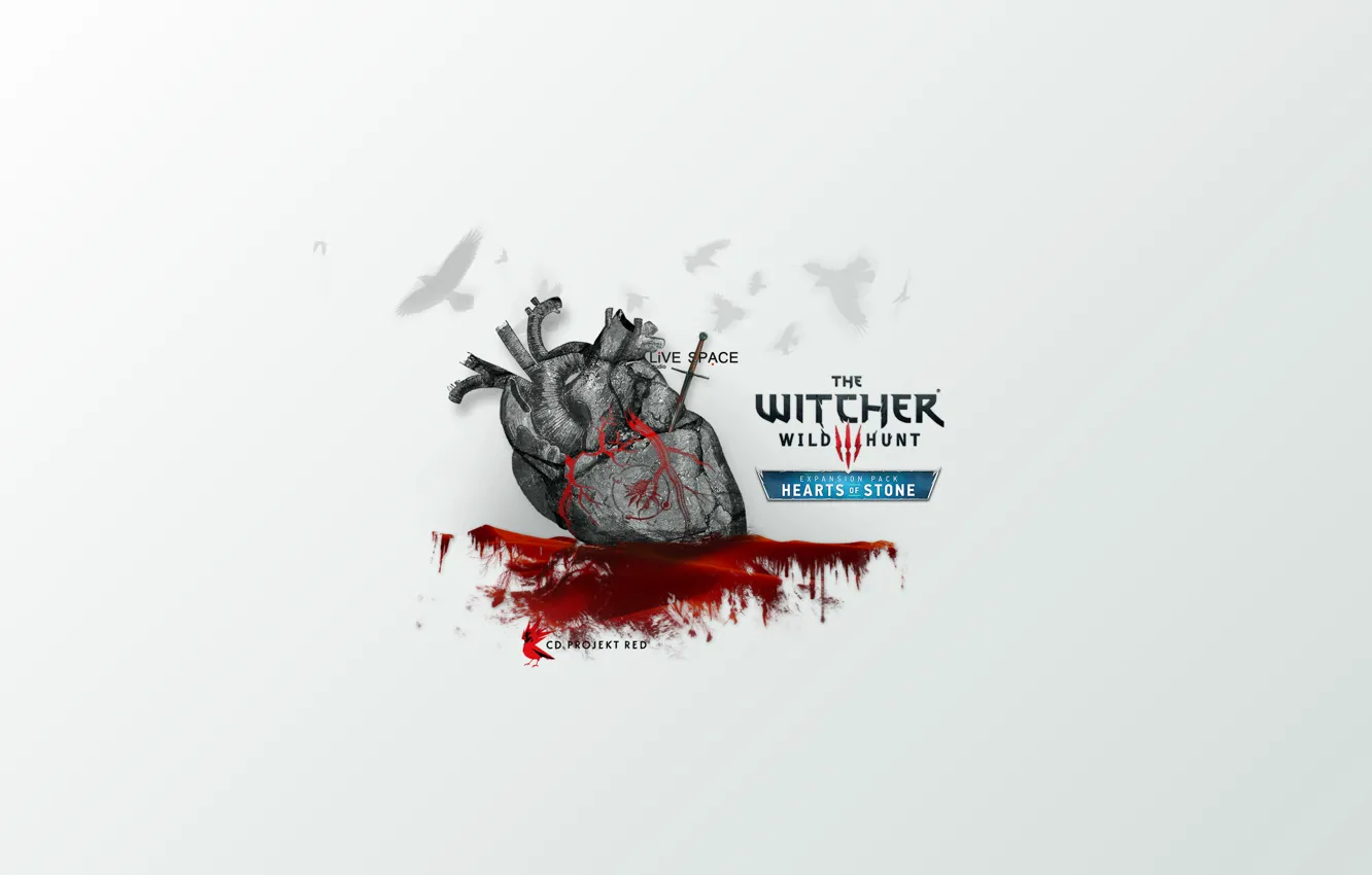 Фото обои LiVE SPACE studio, The Witcher 1, CDPR, CDPROJEKT RED, Heart of stone, HoS