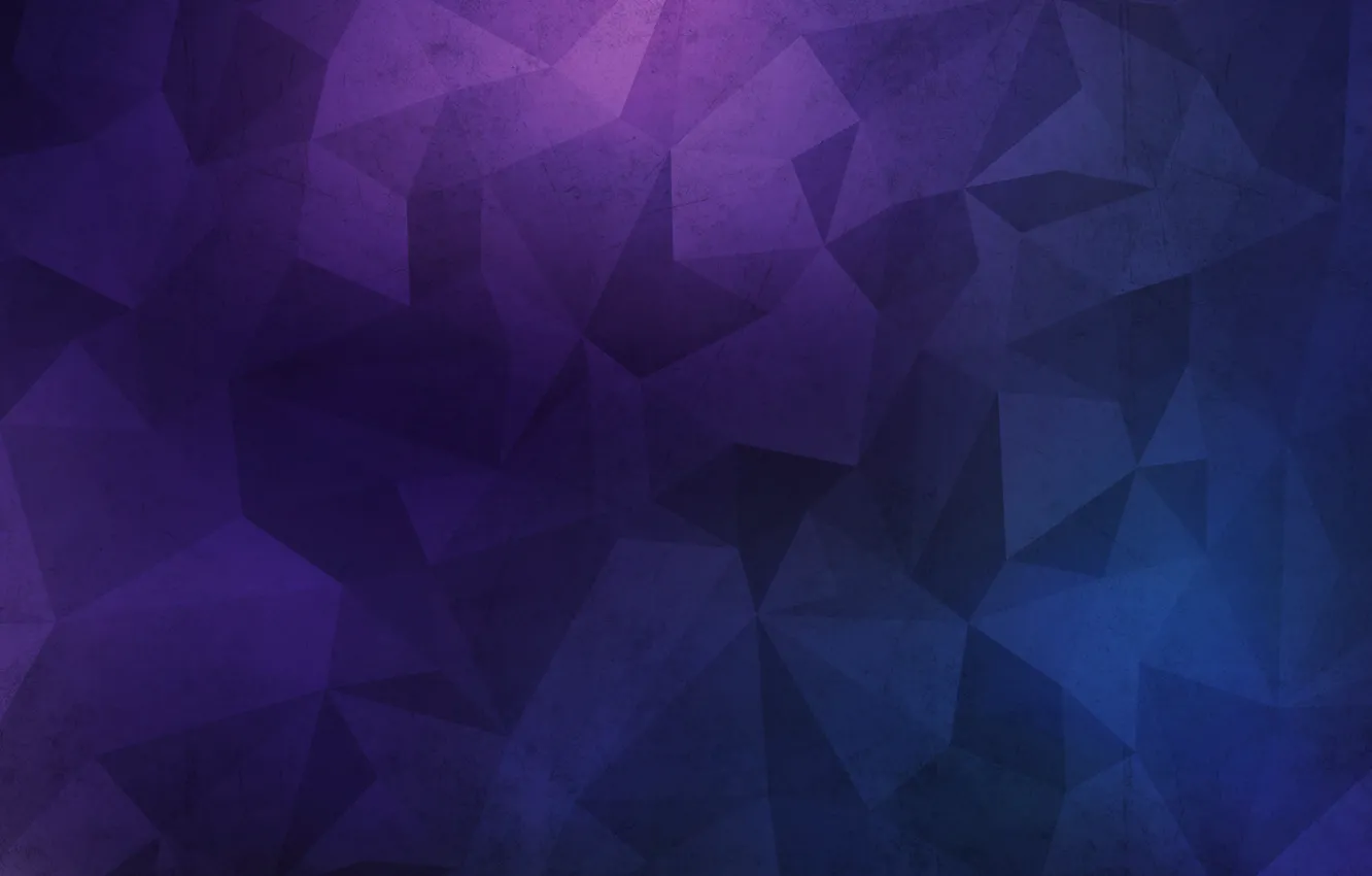 Фото обои wall, texture, blue, background, grunge, violet, polygon