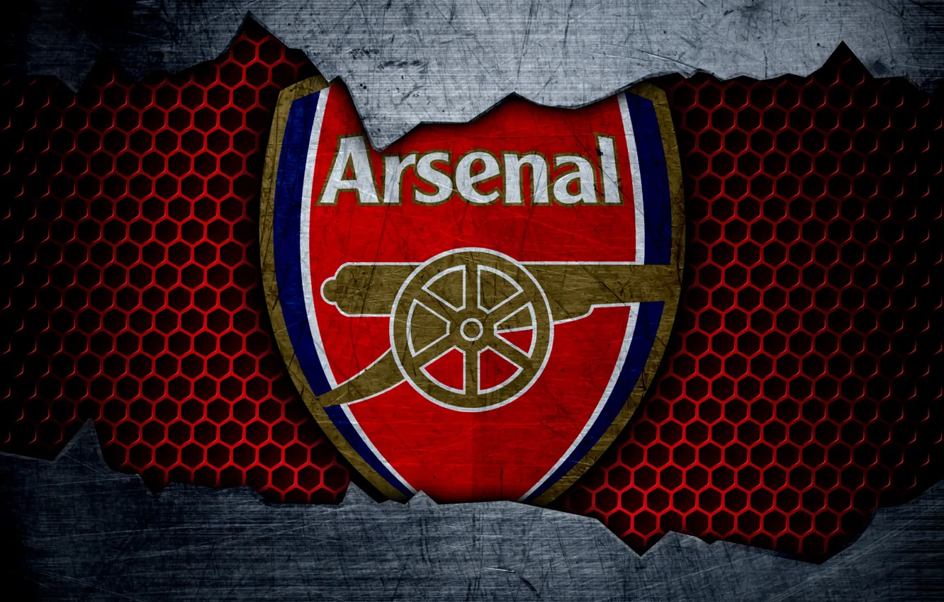 Фото обои wallpaper, sport, logo, football, Arsenal