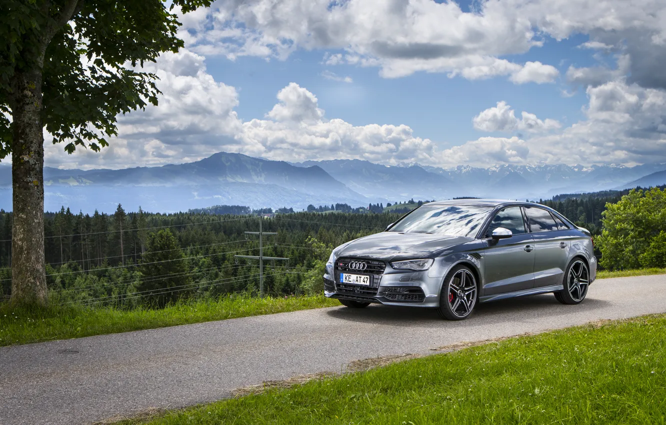 Фото обои Audi, ауди, Sedan, ABT, 2014