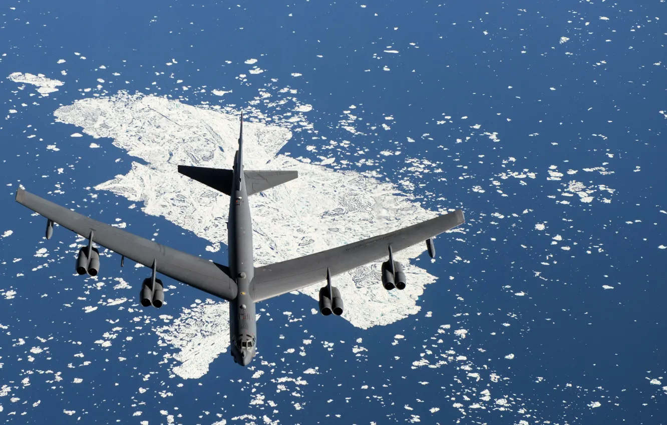Фото обои оружие, армия, самолёт, B-52