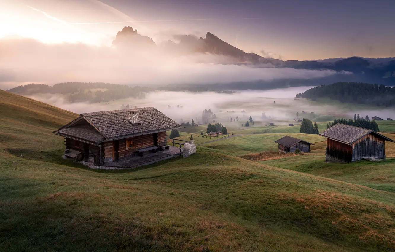 Фото обои Trentino-Alto Adige, Castelrotto, Bulla