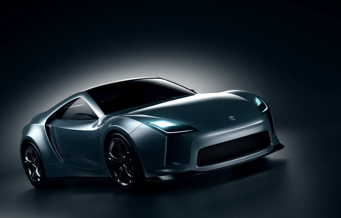 Фото обои дизайн, транспорт, тень, автомобиль, Toyota Supra Concept