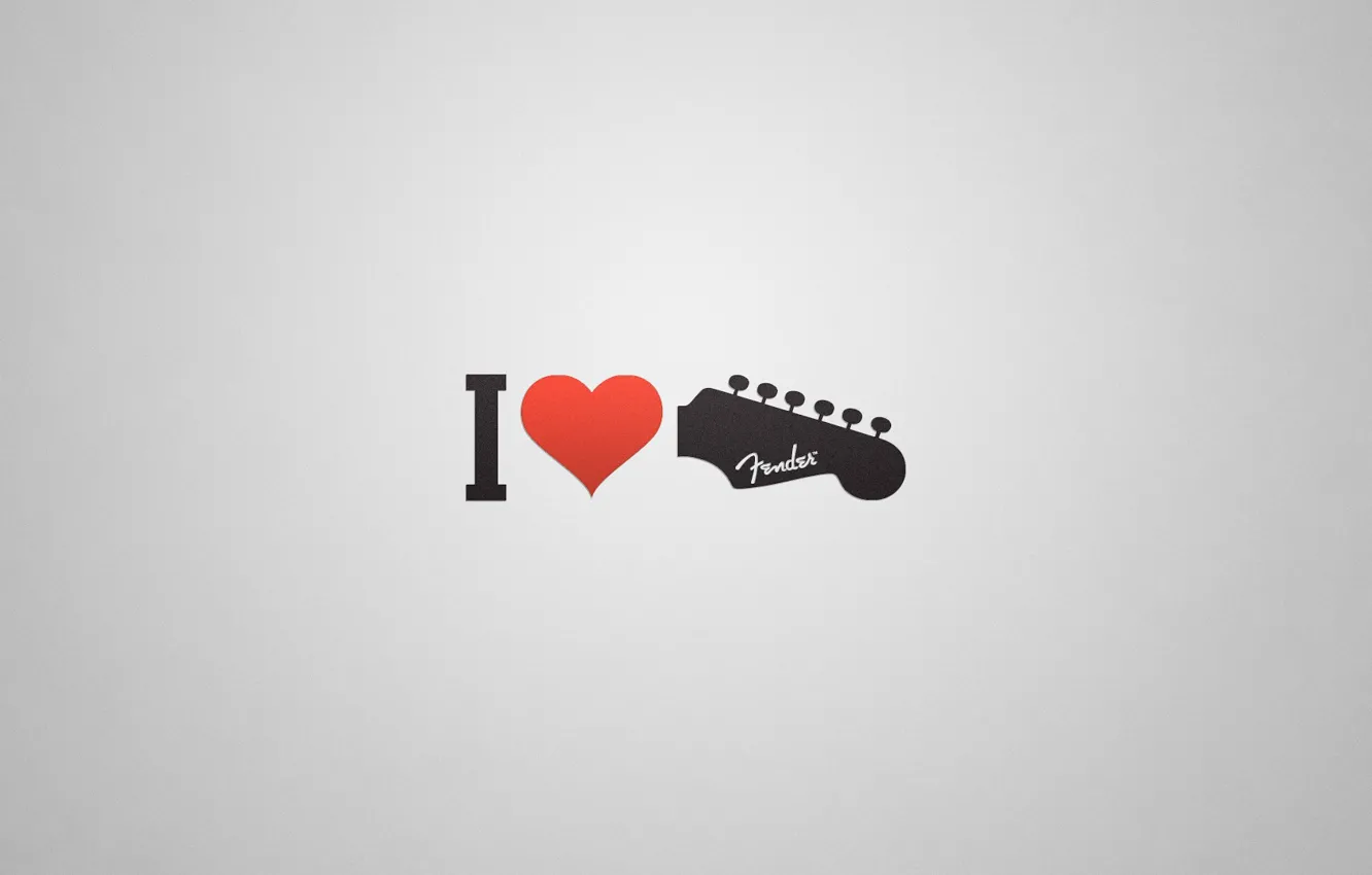 Фото обои сердце, гитара, я люблю, love.