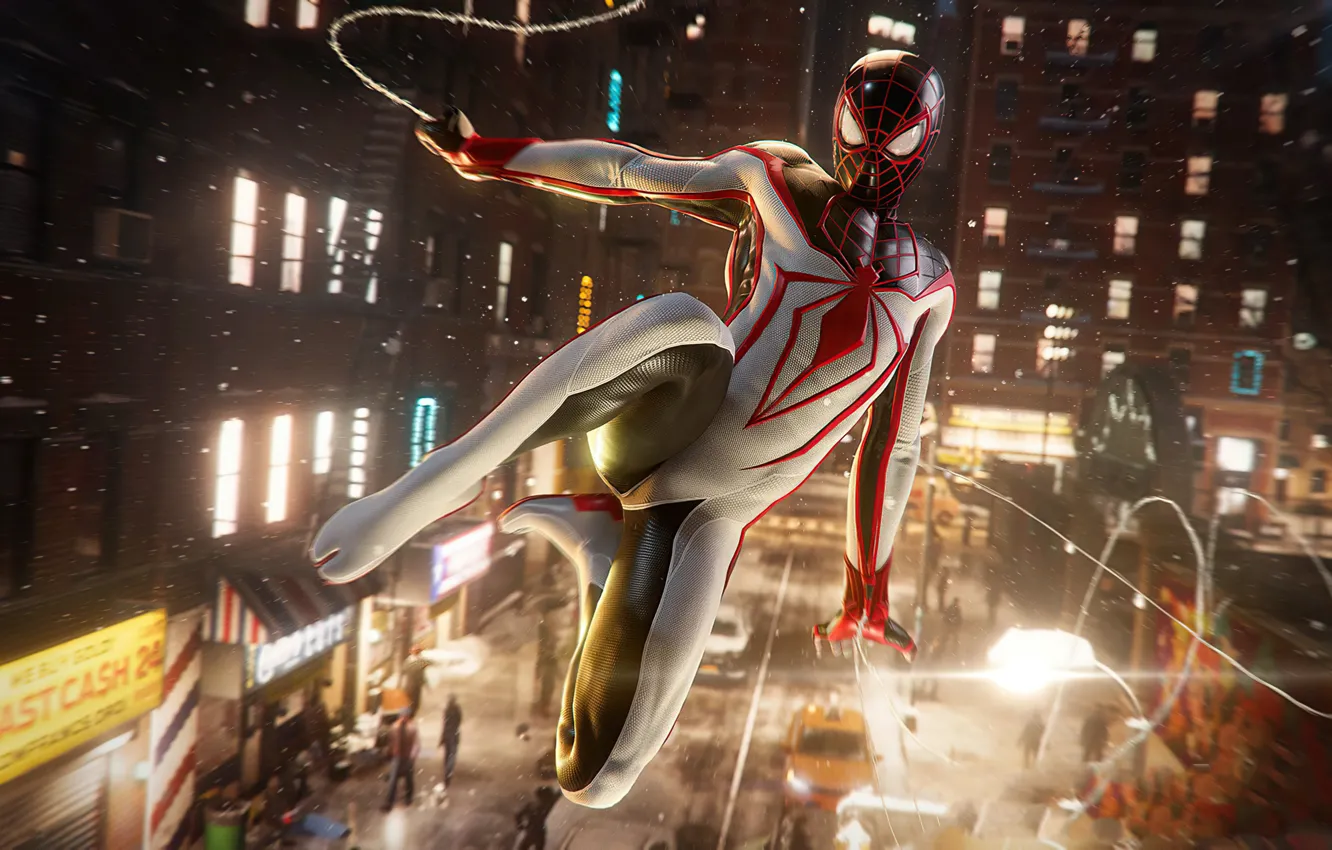 Фото обои Marvel, Spiderman, Comic