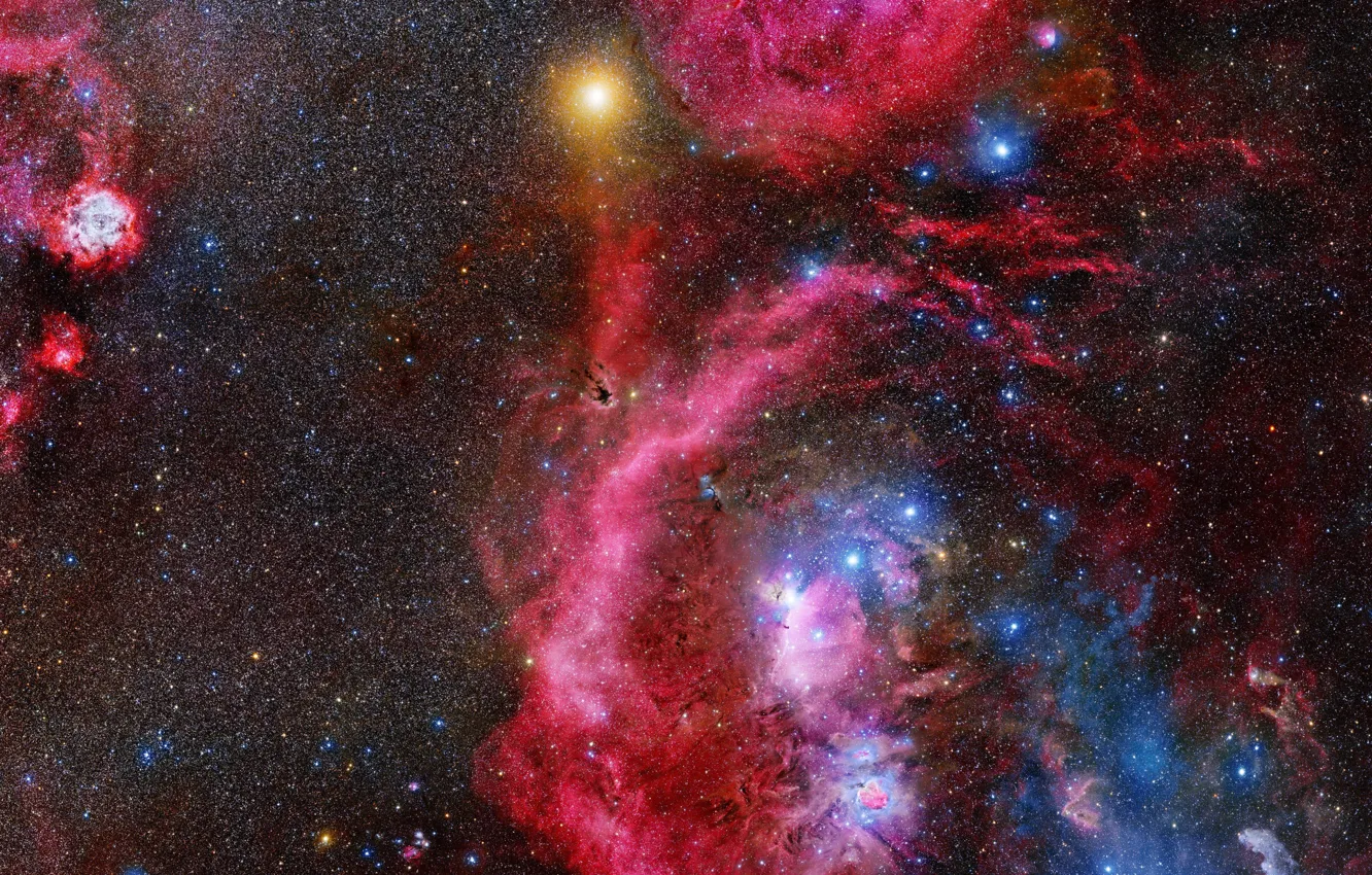 Фото обои космос, звезды, планета, галактика, Galaxy