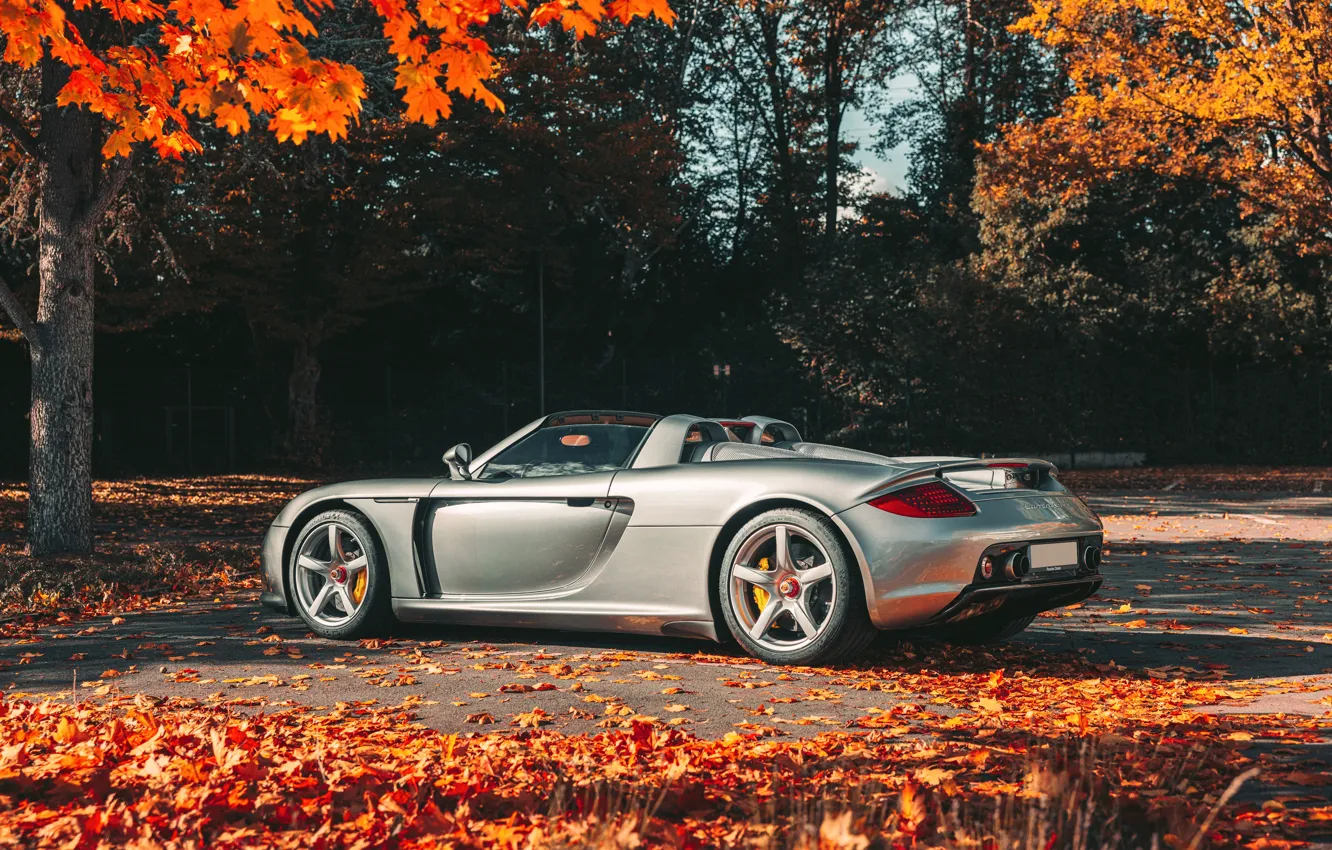 Фото обои Porsche, legend, Porsche Carrera GT, iconic