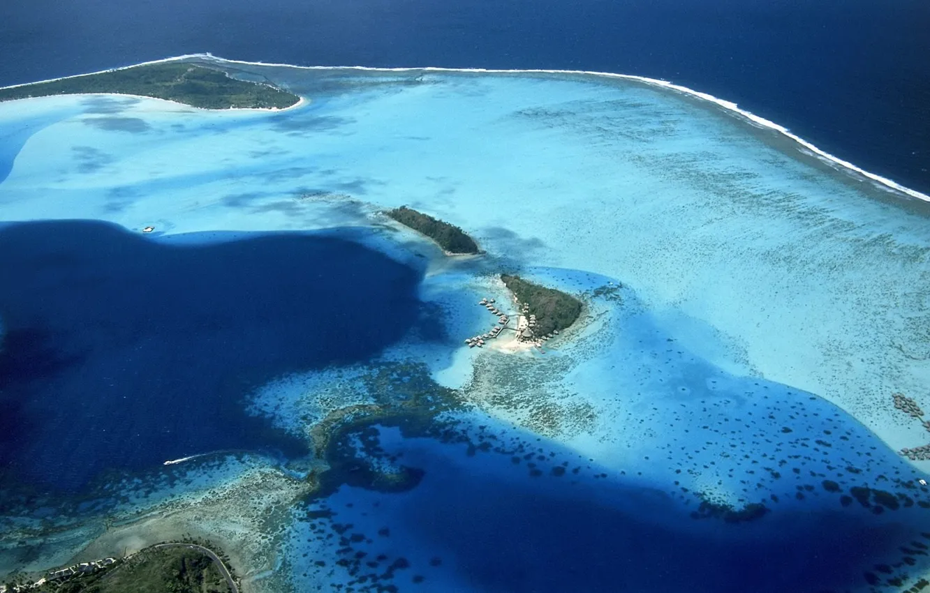 Фото обои Полинезия, Бора-Бора
