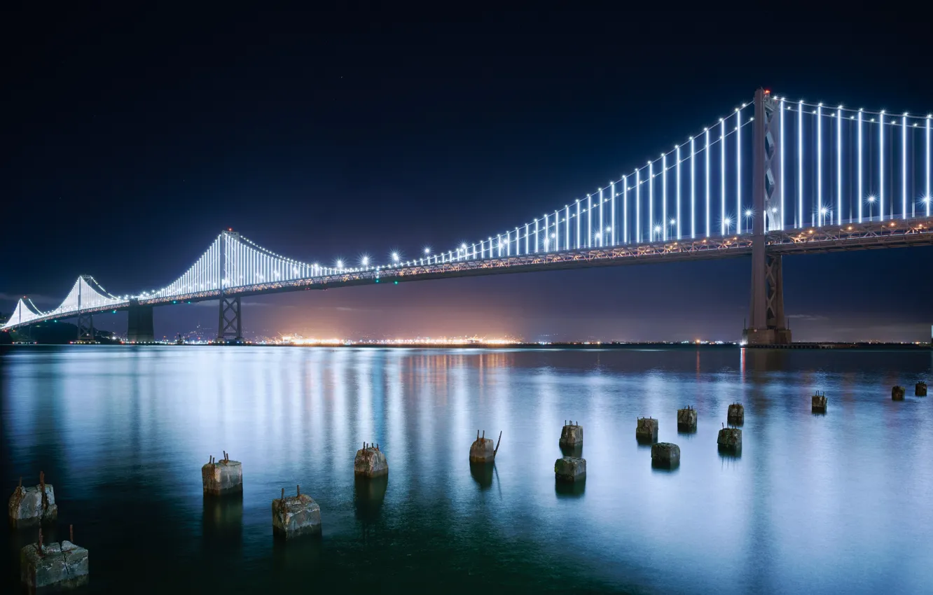 Мост Bay Bridge Сан-Франциско